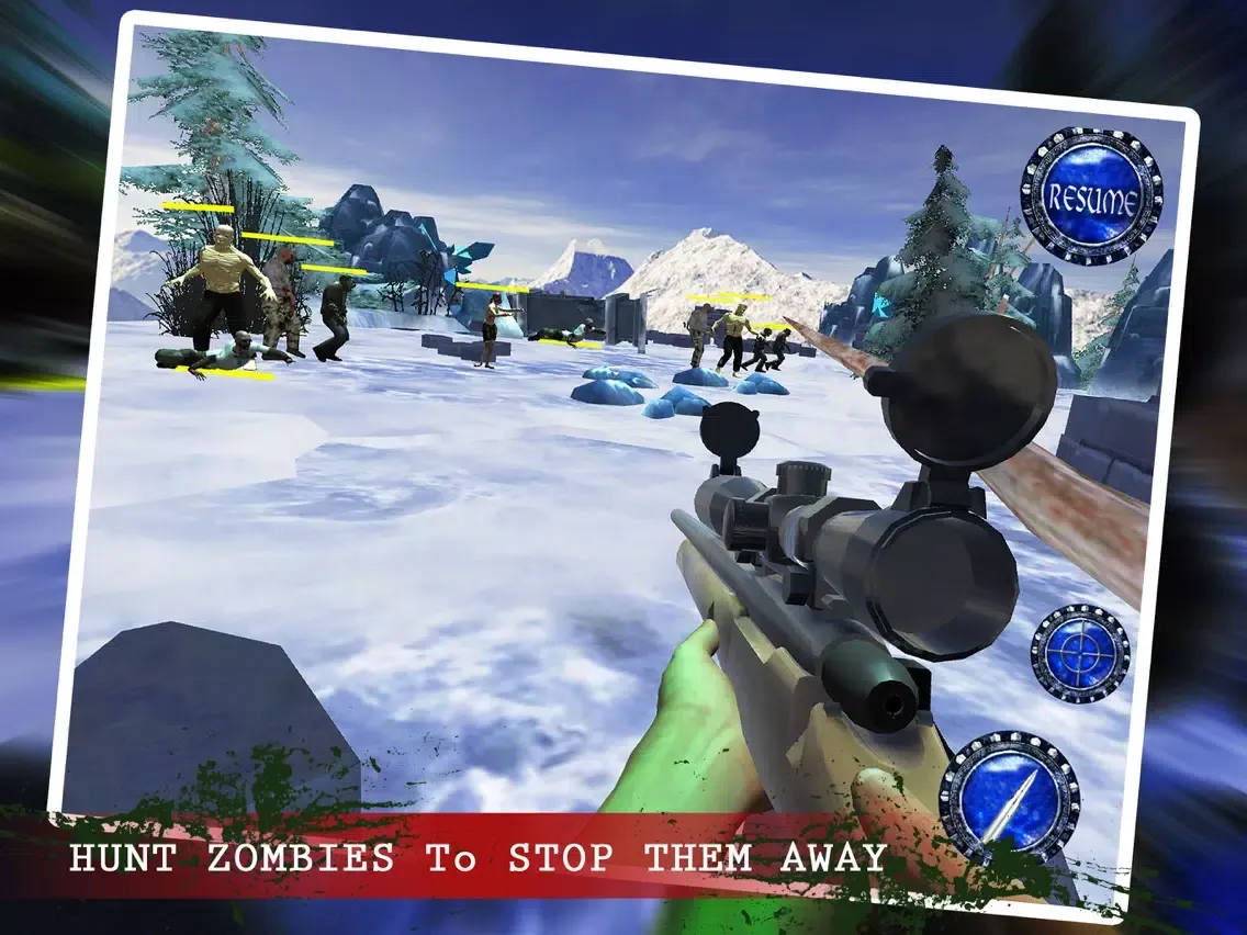 Capturas de pantalla de War Of Zombies Snow Chapter iPad 